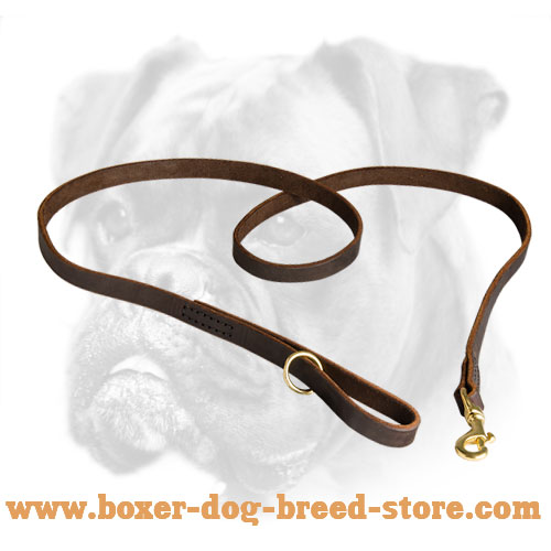 Fashion Leather Agitation Lead for Boxer