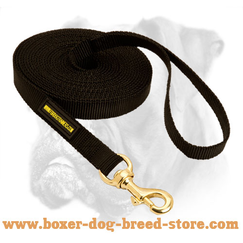 All Weather Nylon Boxer Leash for Training