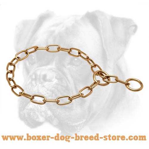 Curogan Fur Saver Boxer Choke Collar - 1/9 inch (3 mm)