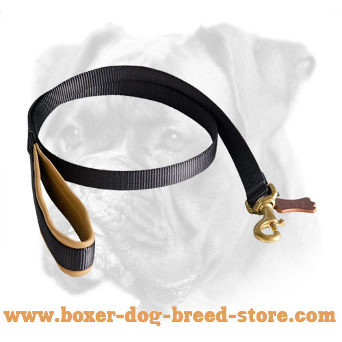 Nylon dog leash for Boxer