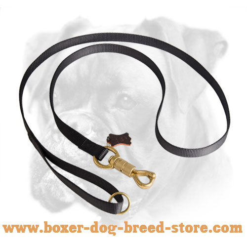 Boxer Dog Leash of Water-proof Nylon