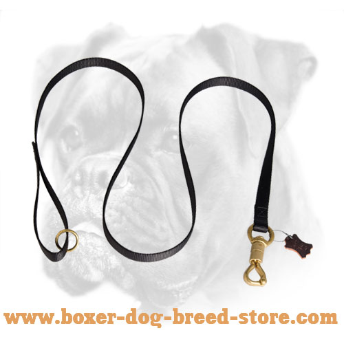 All Weather Boxer Dog Leash made of strong Nylon